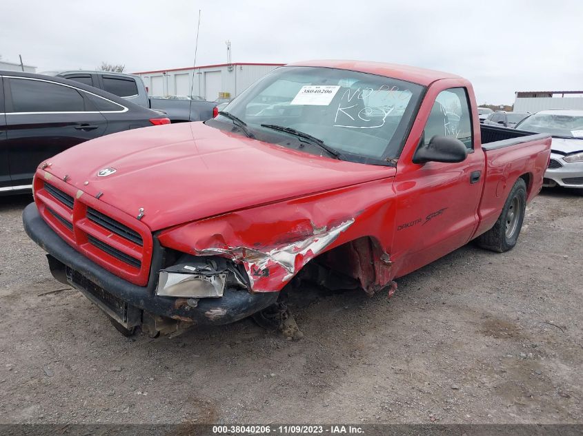 1B7FL26X0XS217032 1999 Dodge Dakota Slt/Sport