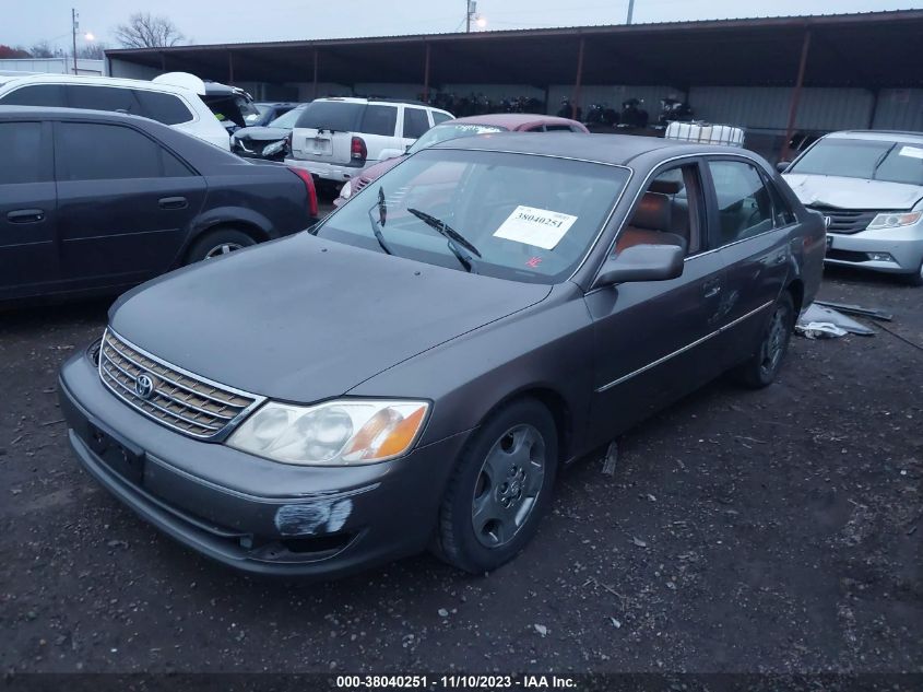 2003 Toyota Avalon Xl/Xls VIN: 4T1BF28B83U310916 Lot: 38040251