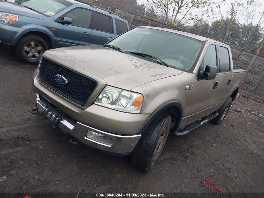 2005 Ford F150 Supercrew VIN: 1FTPW14505FB01021 Lot: 38040284