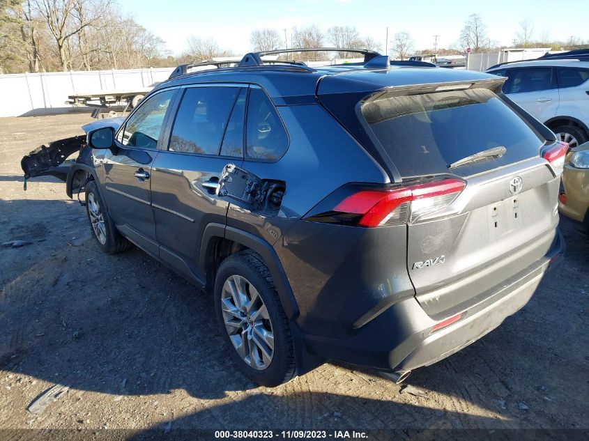 2020 Toyota Rav4 Limited VIN: JTMN1RFV2LD529991 Lot: 38040323