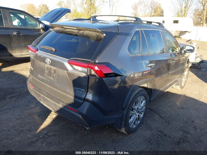 2020 Toyota Rav4 Limited VIN: JTMN1RFV2LD529991 Lot: 38040323