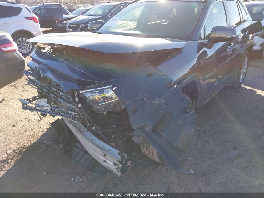 2020 Toyota Rav4 Limited VIN: JTMN1RFV2LD529991 Lot: 38040323