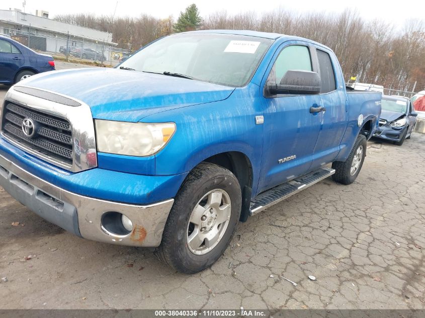 2007 Toyota Tundra Sr5 4.7L V8 VIN: 5TBBT54137S451035 Lot: 38040336