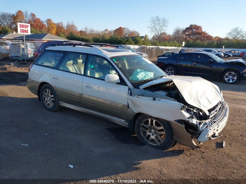 2000 Subaru Outback Limited VIN: 4S3BH6867Y6638266 Lot: 38040375