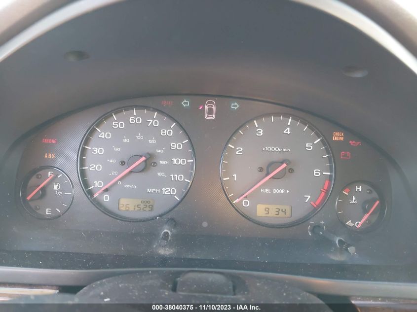 2000 Subaru Outback Limited VIN: 4S3BH6867Y6638266 Lot: 38040375