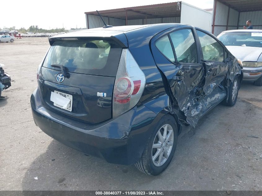 2013 Toyota Prius C Three VIN: JTDKDTB36D1557436 Lot: 38040377