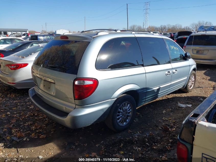 2003 Chrysler Town & Country Limited VIN: 2C8GP64LX3R144486 Lot: 38040379