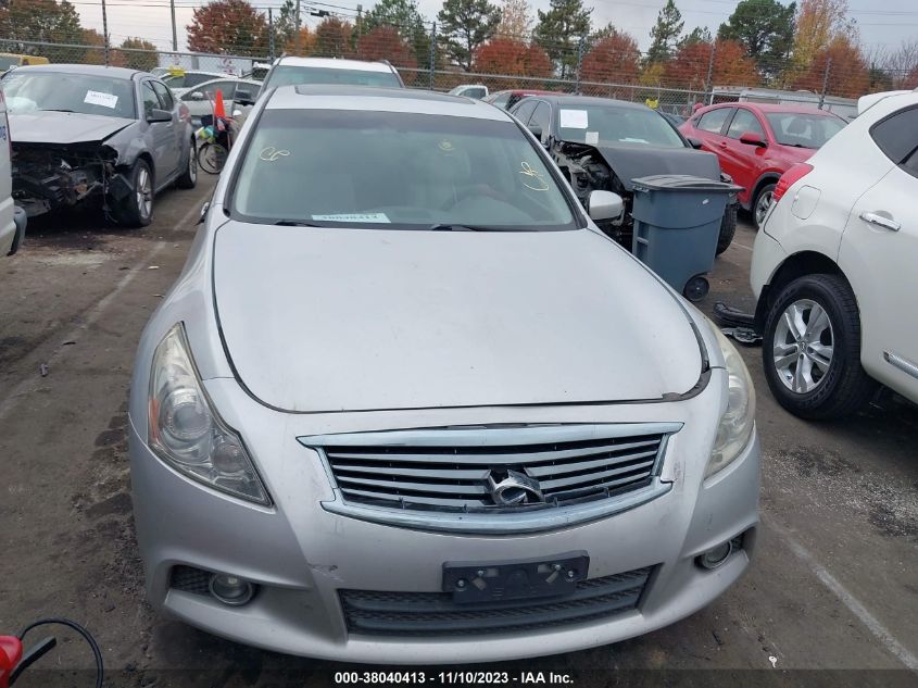 2013 Infiniti G37 Journey VIN: JN1CV6AP1DM301651 Lot: 38040413