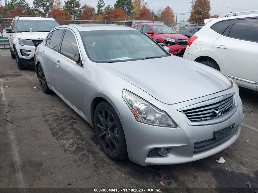 2013 Infiniti G37 Journey VIN: JN1CV6AP1DM301651 Lot: 38040413