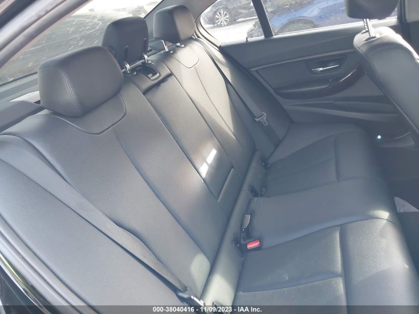 2015 BMW 328 I VIN: WBA3A5C57FP604706 Lot: 38040416