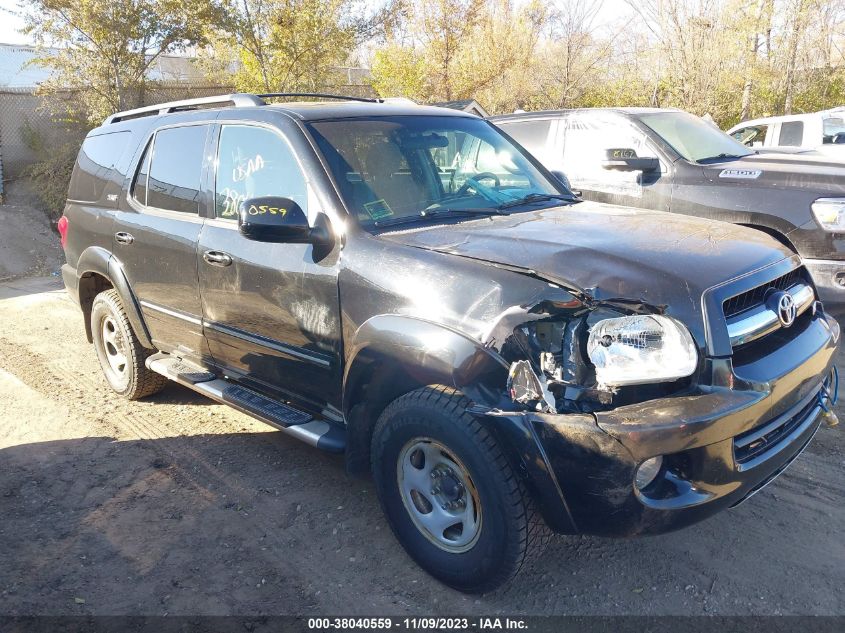 2006 Toyota Sequoia Sr5 V8 VIN: 5TDBT44AX6S264701 Lot: 38040559