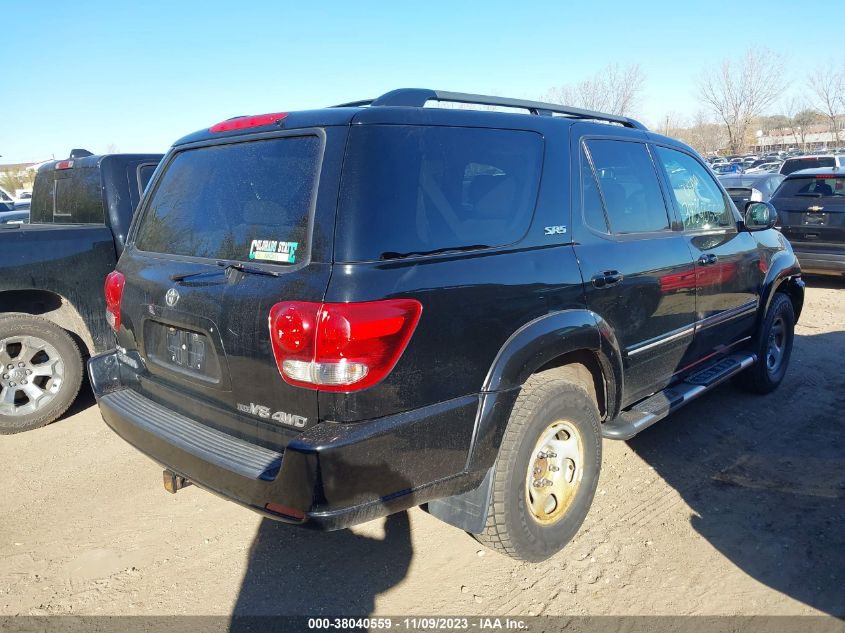 2006 Toyota Sequoia Sr5 V8 VIN: 5TDBT44AX6S264701 Lot: 38040559