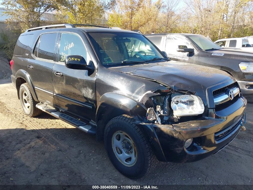 2006 Toyota Sequoia Sr5 V8 VIN: 5TDBT44AX6S264701 Lot: 38040559