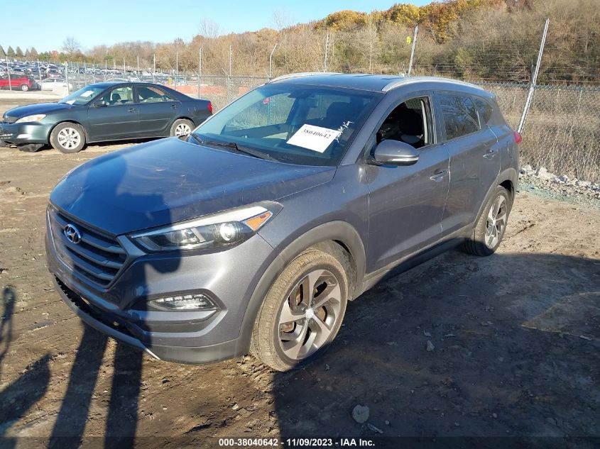 2016 Hyundai Tucson Sport VIN: KM8J3CA23GU118460 Lot: 38040642