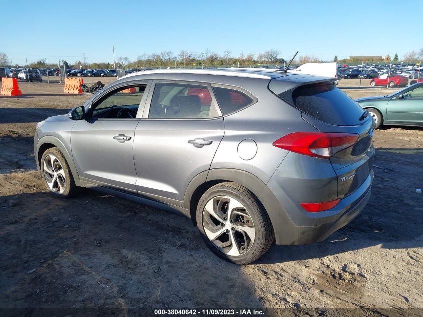 2016 Hyundai Tucson Sport VIN: KM8J3CA23GU118460 Lot: 38040642