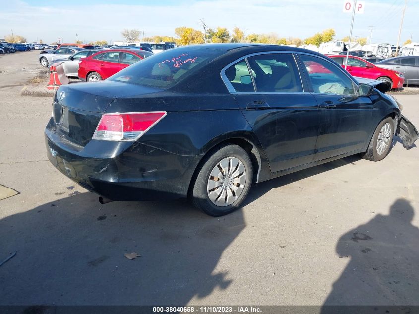 2010 Honda Accord Sdn Lx VIN: 1HGCP2F33AA131538 Lot: 38040658