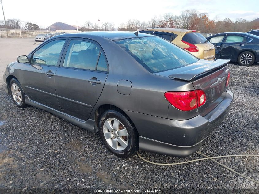 2007 Toyota Corolla S VIN: 1NXBR32E67Z933893 Lot: 38040827