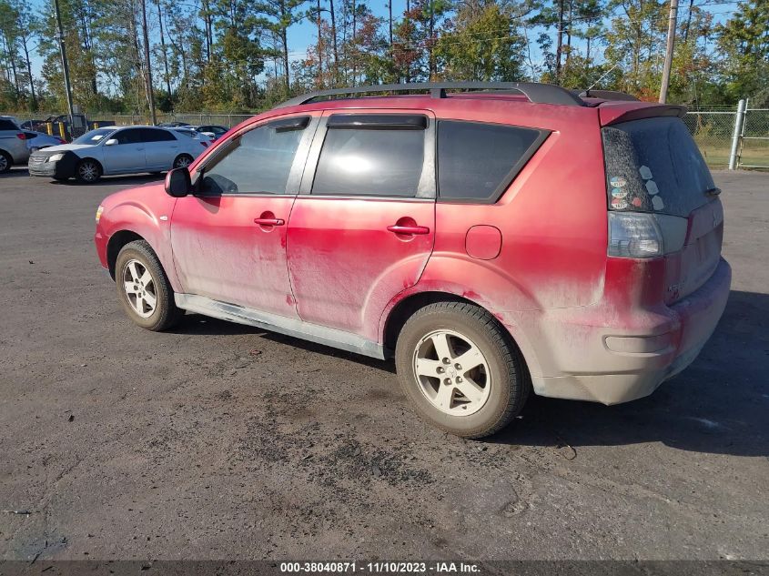 2010 Mitsubishi Outlander Es VIN: JA4AT2AW0AZ016247 Lot: 38040871