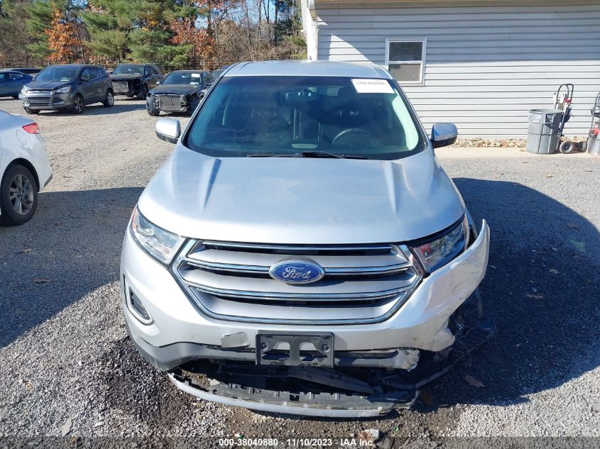 2016 Ford Edge Sel VIN: 2FMPK4J83GBC10732 Lot: 38040880