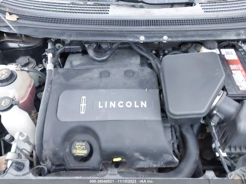 2012 Lincoln Mkx VIN: 2LMDJ8JK5CBL13478 Lot: 38040921