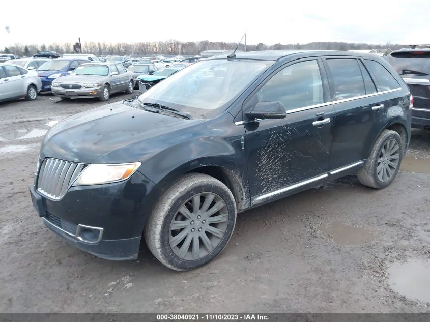 2012 Lincoln Mkx VIN: 2LMDJ8JK5CBL13478 Lot: 38040921