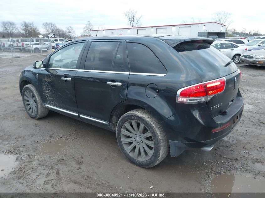 2012 Lincoln Mkx VIN: 2LMDJ8JK5CBL13478 Lot: 38040921