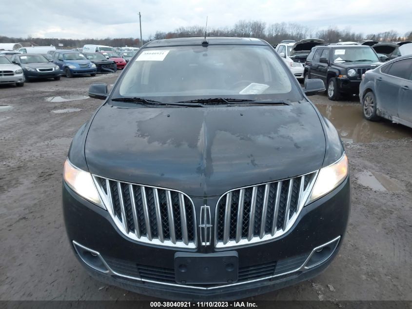 2012 Lincoln Mkx VIN: 2LMDJ8JK5CBL13478 Lot: 38040921