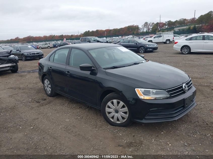 2015 Volkswagen Jetta Sedan 2.0L S W/Technology VIN: 3VW2K7AJ3FM321245 Lot: 38040942