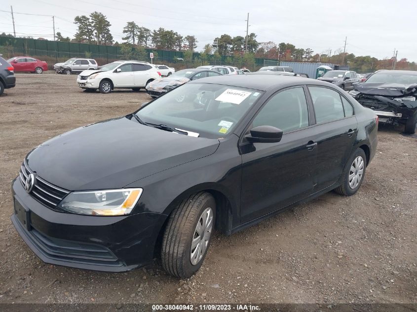 2015 Volkswagen Jetta Sedan 2.0L S W/Technology VIN: 3VW2K7AJ3FM321245 Lot: 38040942