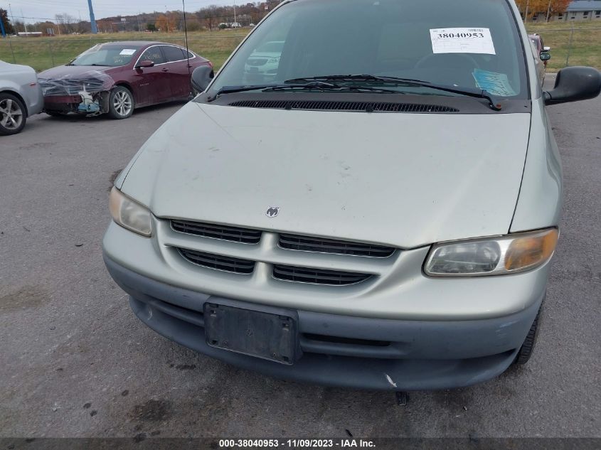 1999 Dodge Caravan VIN: 1B4GP44GXXB867619 Lot: 40611859