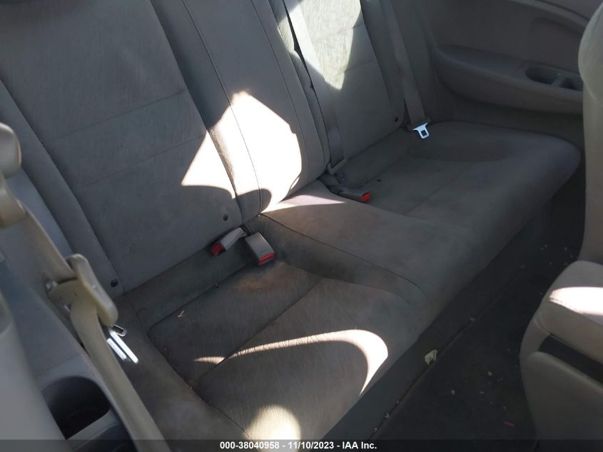 2008 Honda Civic Lx VIN: 2HGFG12648H551618 Lot: 38040958