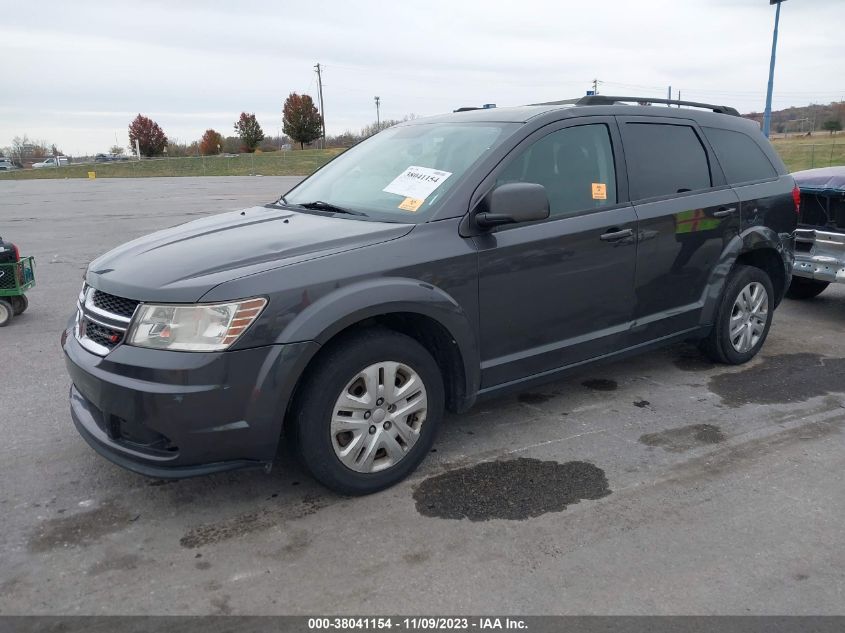 2016 Dodge Journey Se VIN: 3C4PDCAB9GT144132 Lot: 38041154