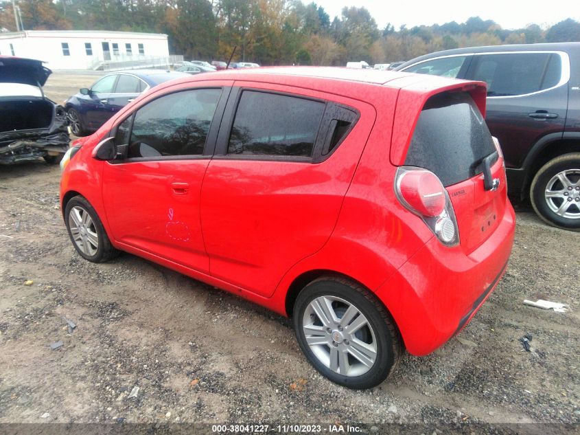 2015 Chevrolet Spark Lt VIN: KL8CD6S92FC724336 Lot: 38041227