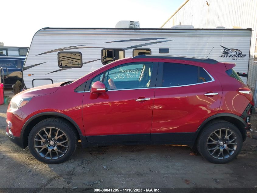 2019 Buick Encore Awd Sport Touring VIN: KL4CJ2SM7KB700900 Lot: 38041285