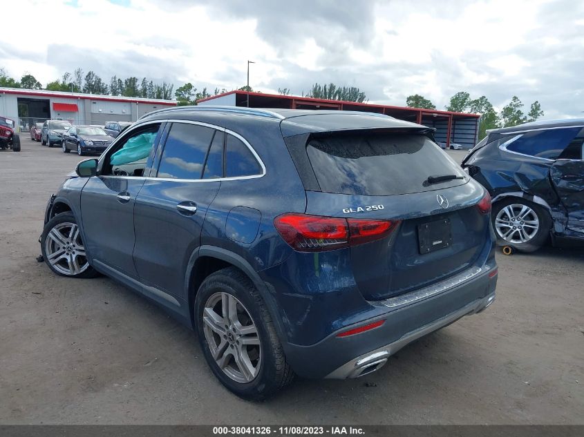 2021 Mercedes-Benz Gla 250 VIN: W1N4N4GB3MJ152302 Lot: 38041326