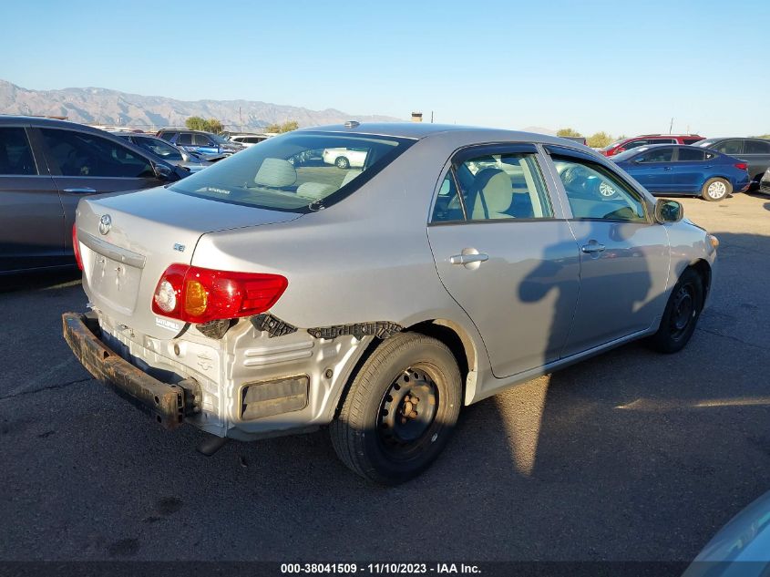 2010 Toyota Corolla Le VIN: 2T1BU4EE0AC219282 Lot: 38041509