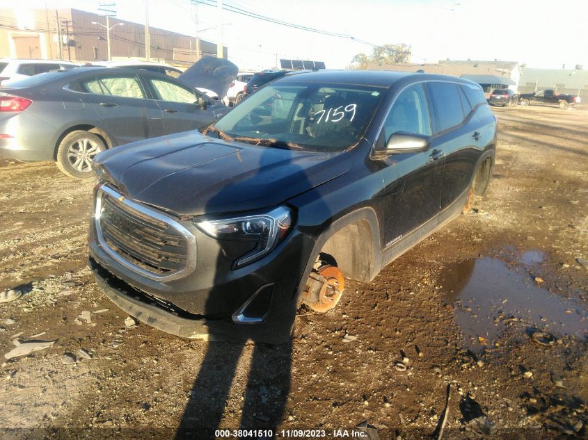 2018 GMC Terrain Sle VIN: 3GKALMEV5JL347159 Lot: 38041510