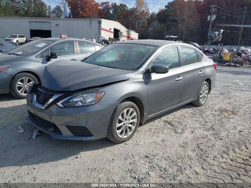 2019 Nissan Sentra Sv VIN: 3N1AB7AP7KL618539 Lot: 38041654