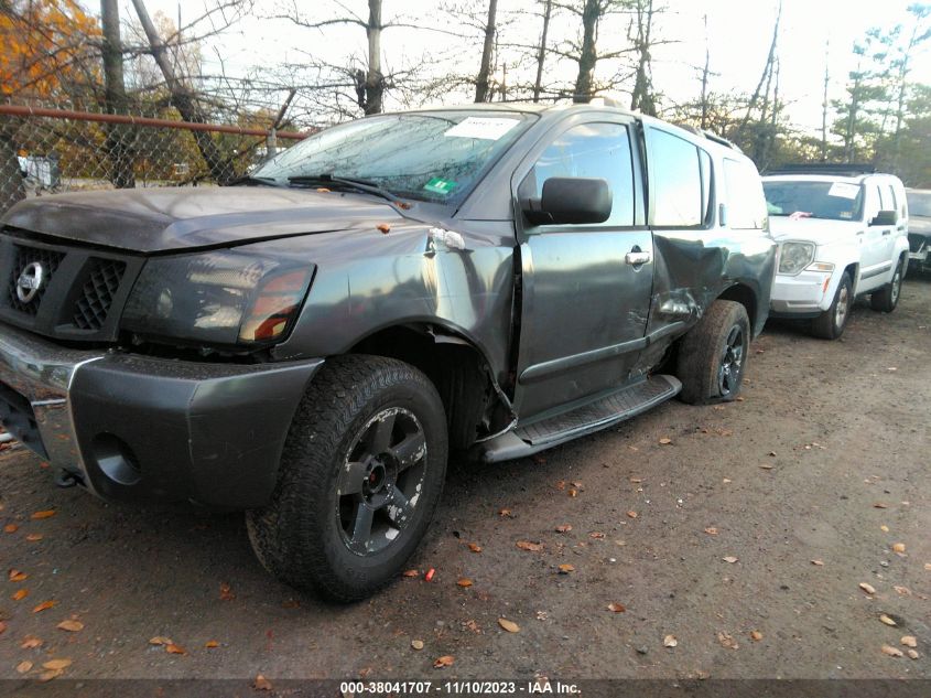 2004 Nissan Pathfinder Armada Se VIN: 5N1AA08B14N702601 Lot: 38041707