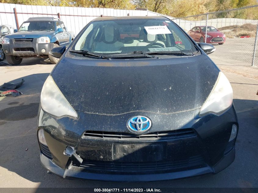 2013 Toyota Prius C One/Two/Three/Four VIN: JTDKDTB35D1557640 Lot: 38041771