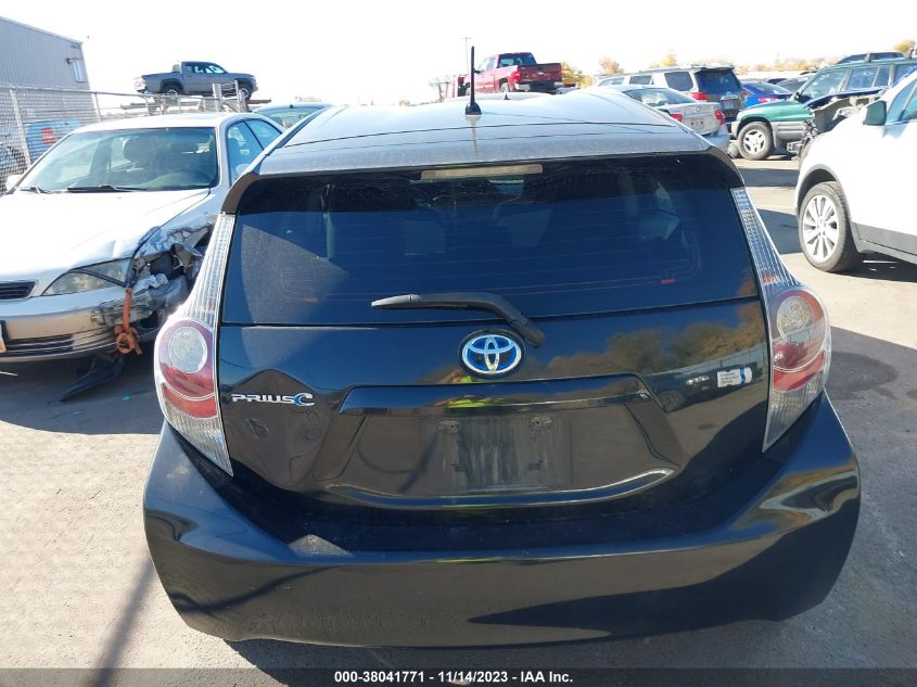 2013 Toyota Prius C One/Two/Three/Four VIN: JTDKDTB35D1557640 Lot: 38041771