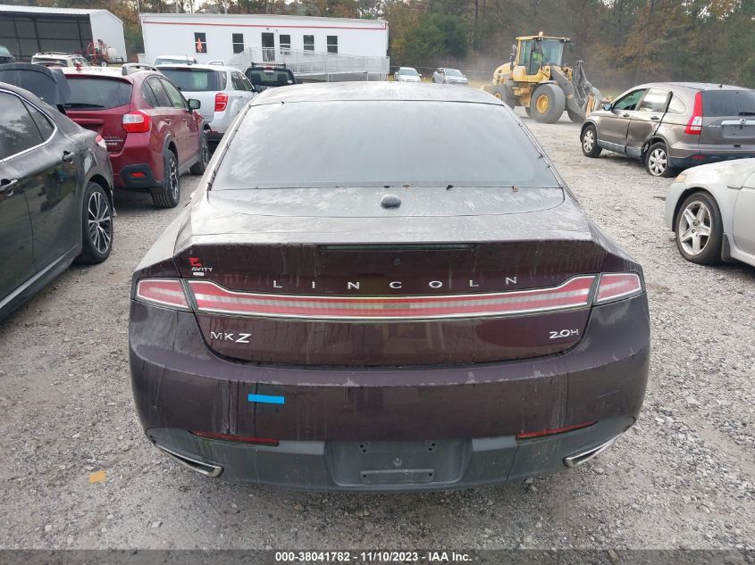 2013 Lincoln Mkz Hybrid VIN: 3LN6L2LU7DR816619 Lot: 38041782