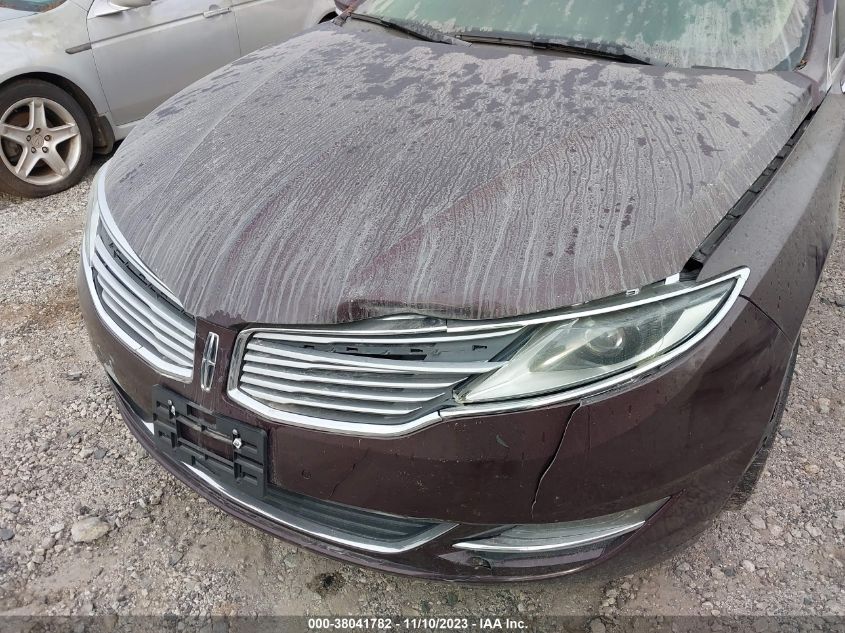 2013 Lincoln Mkz Hybrid VIN: 3LN6L2LU7DR816619 Lot: 38041782