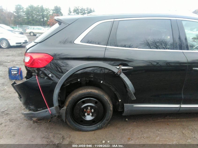 2016 Lincoln Mkx Reserve VIN: 2LMTJ8LP0GBL79382 Lot: 38041946