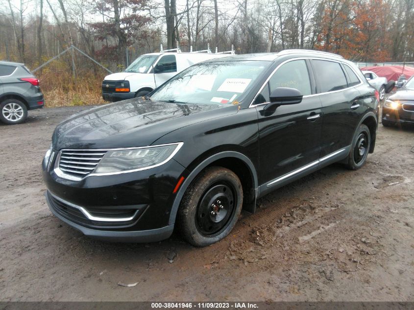 2016 Lincoln Mkx Reserve VIN: 2LMTJ8LP0GBL79382 Lot: 38041946