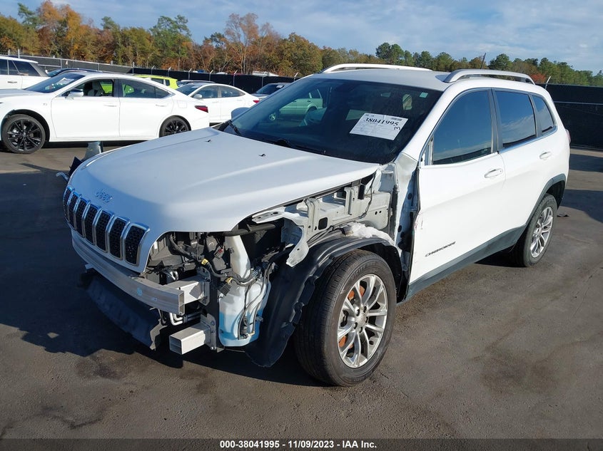 1C4PJLLN7KD119504 2019 Jeep Cherokee Latitude Plus Fwd