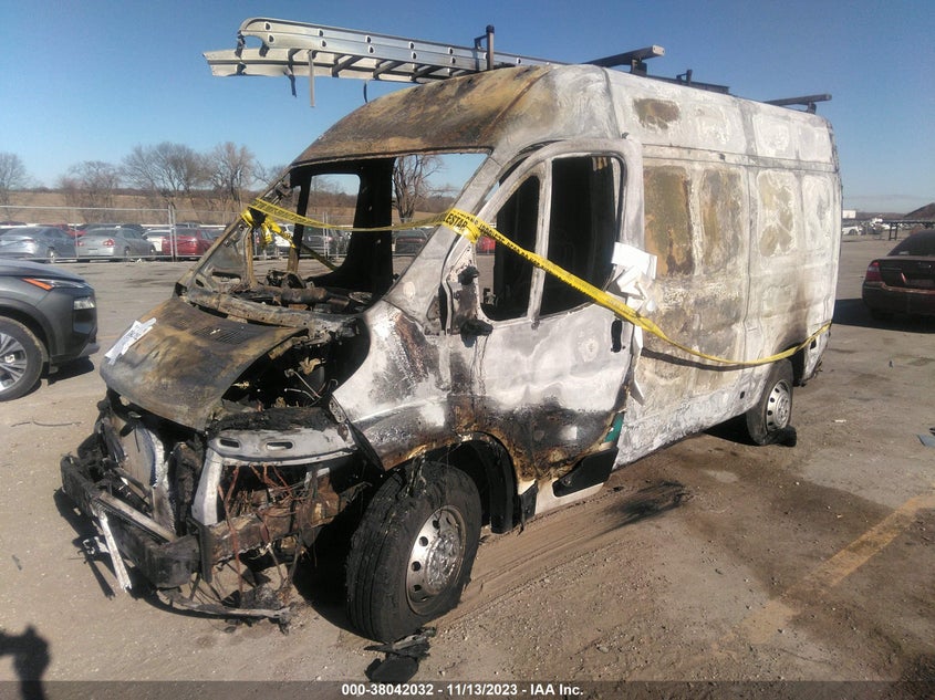 2021 Ram Promaster 2500 High Roof 136" Wb VIN: 3C6LRVCG9ME566218 Lot: 38042032