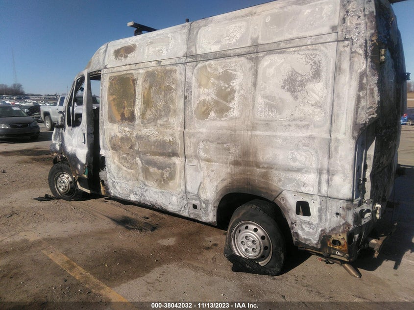 2021 Ram Promaster 2500 High Roof 136" Wb VIN: 3C6LRVCG9ME566218 Lot: 38042032