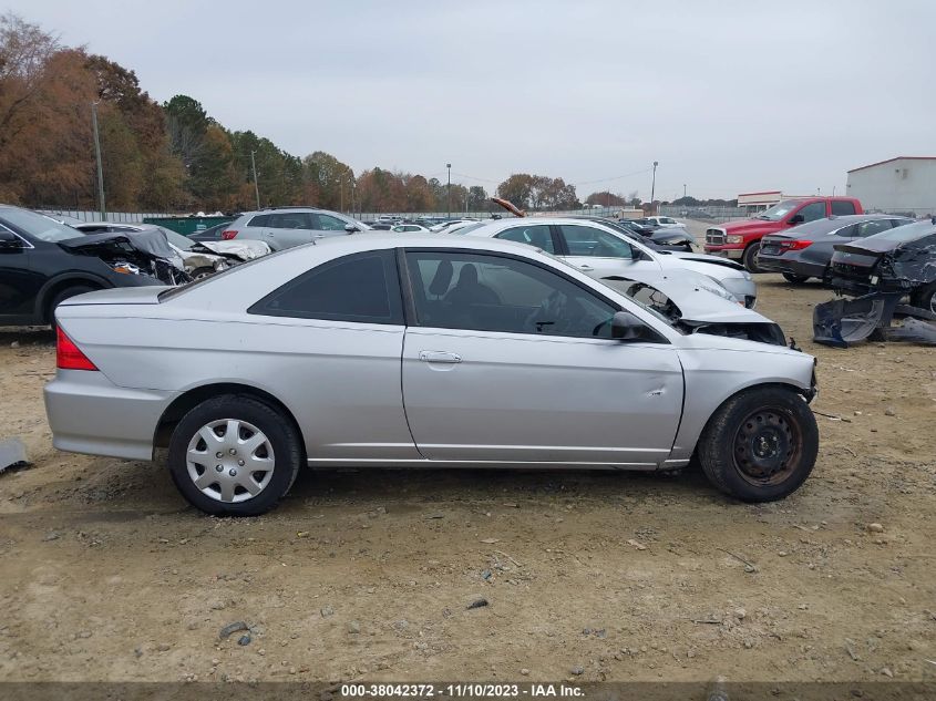 2005 Honda Civic Cpe Lx VIN: 1HGEM22535L055421 Lot: 38042372