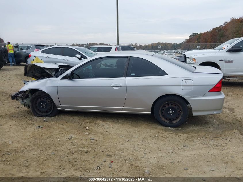 2005 Honda Civic Cpe Lx VIN: 1HGEM22535L055421 Lot: 38042372